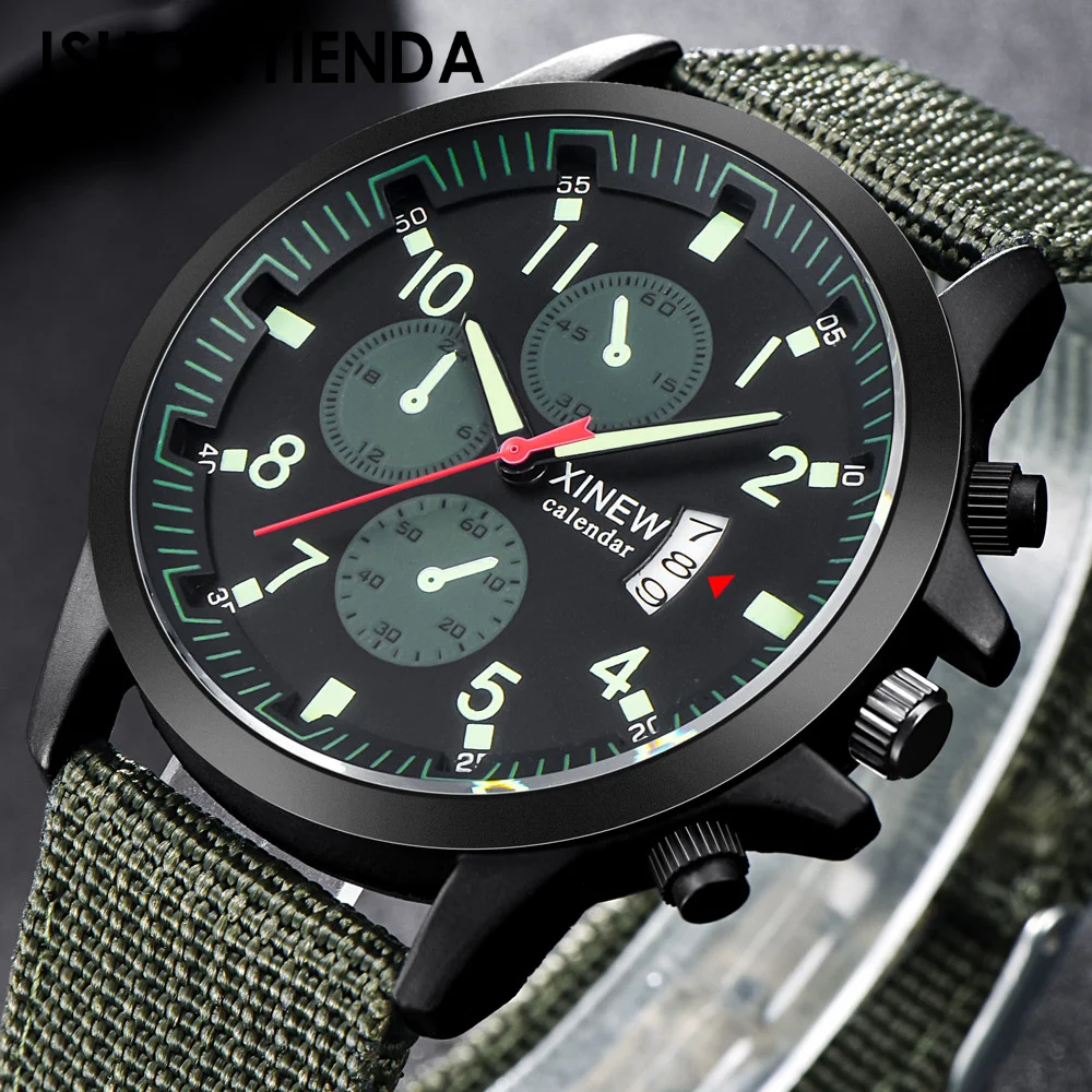 

Мужские военные часы, стальные военные кварцевые аналоговые повседневные наручные часы с датой, минималистичные мужские модные дизайнерские наручные часы