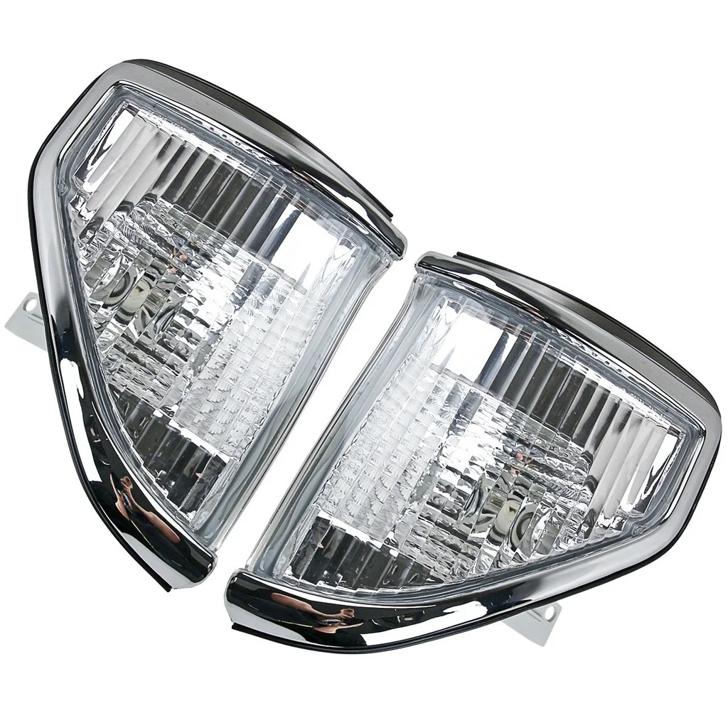 Фото КОМПЛЕКТ Автомобильный передний угловой фонарь указателя поворота для Toyota Land Cruiser Prado Fj70 Fj75 LC2 LJ78 LJ79 KZJ78 1990-1996 угловой светильник Crystal №5
