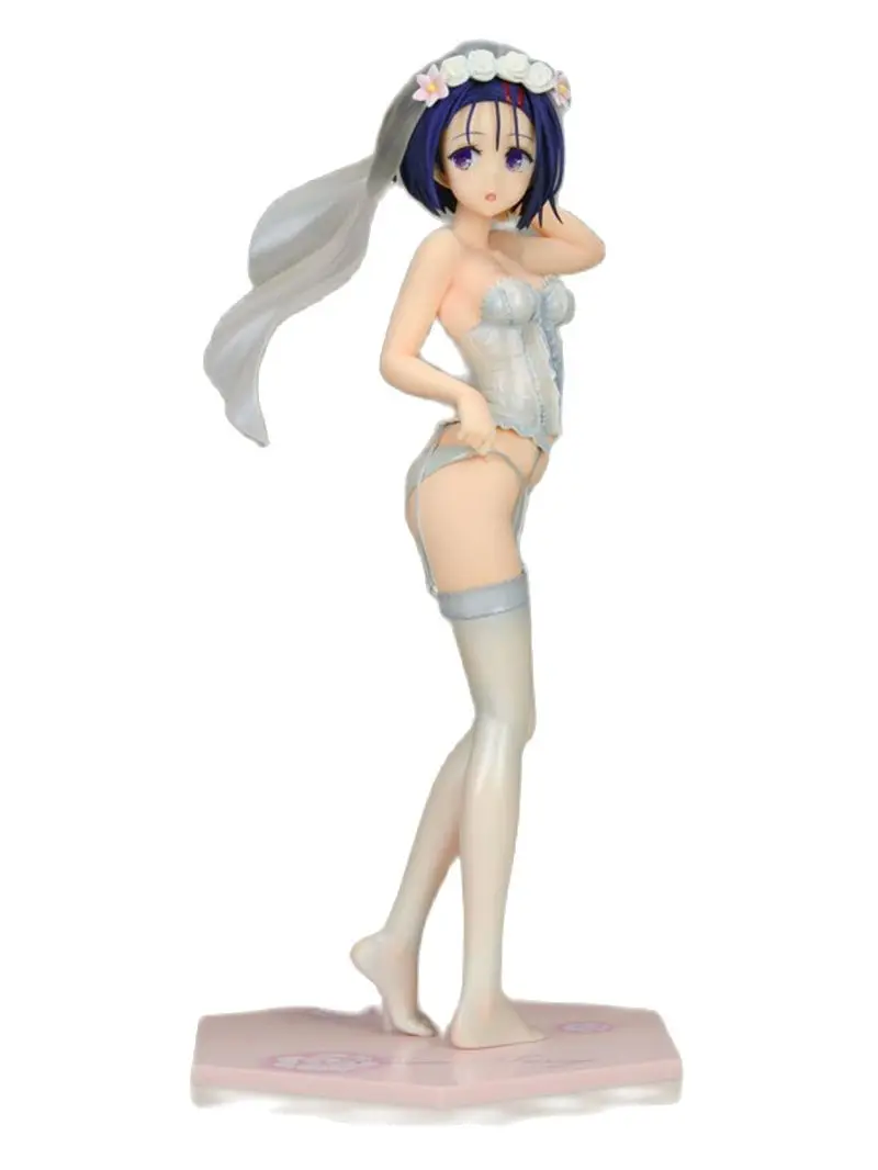 

Anime To Love-Ru Darkness - Haruna Sairenji 1/6 Scale PVC Action Figure Statue Collectible Model Sexy Girls Toys Doll Gifts 26CM