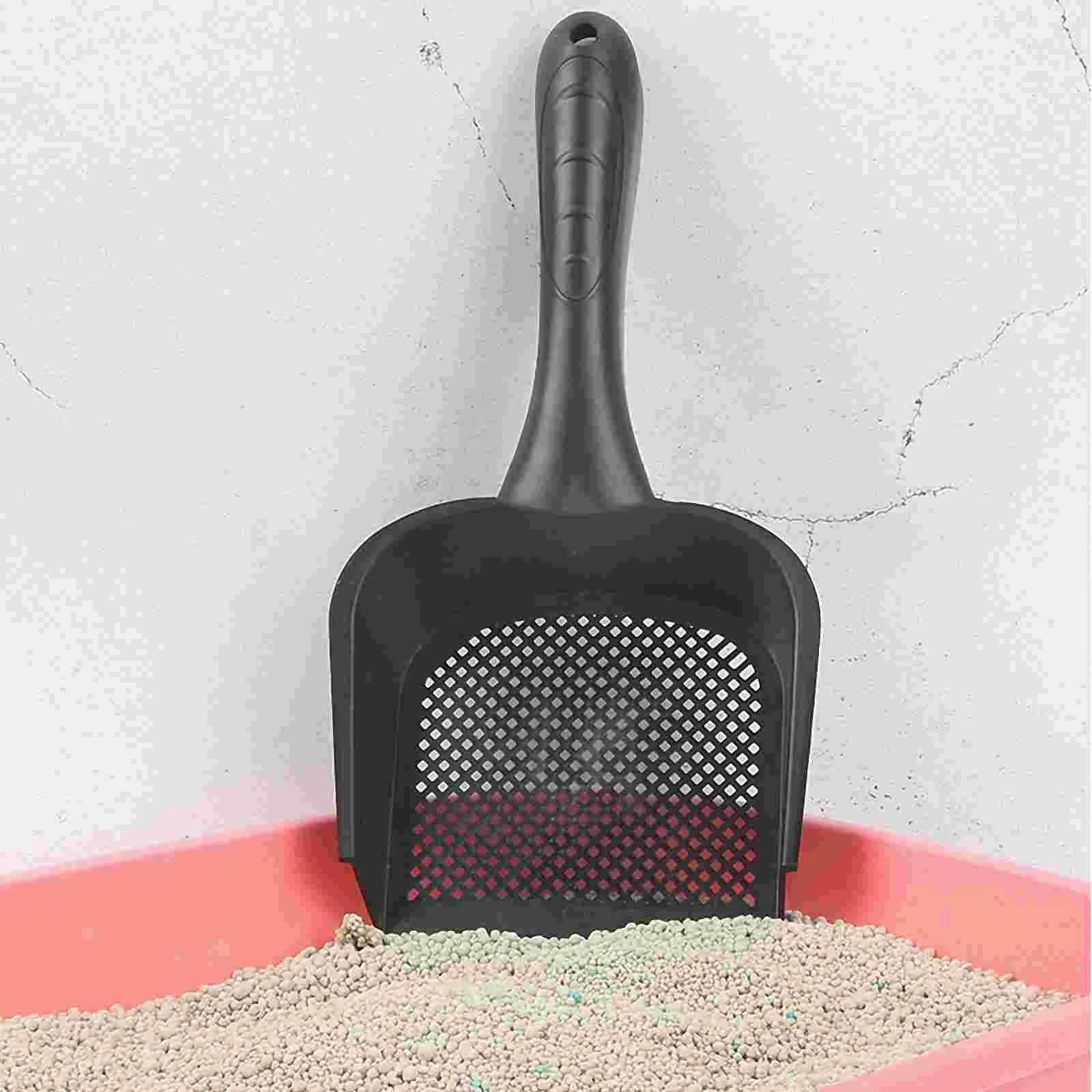 

1PC Pet Litter Scooper Creative Plastic Useful Practical Kitten Sand Waste Scooper Litter Scooper for Pets Dogs