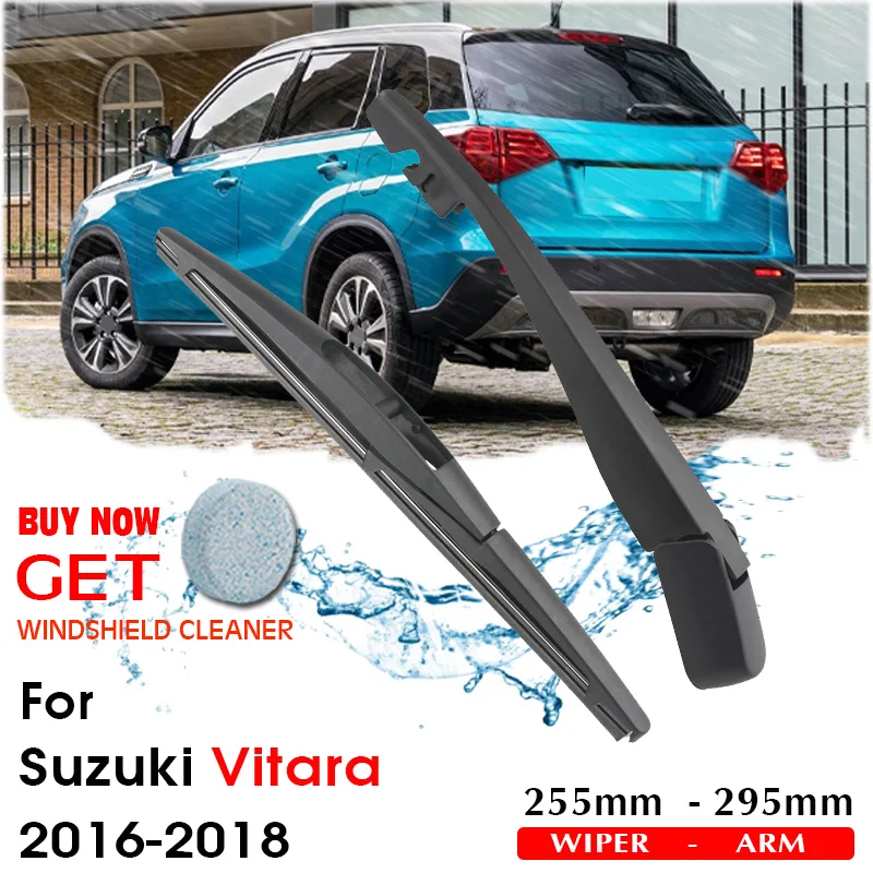 

Car Wiper Blade Rear Back Window Windscreen Windshield Wipers For Suzuki Vitara Hatchback 255 mm 2016-2018 Auto Accessories