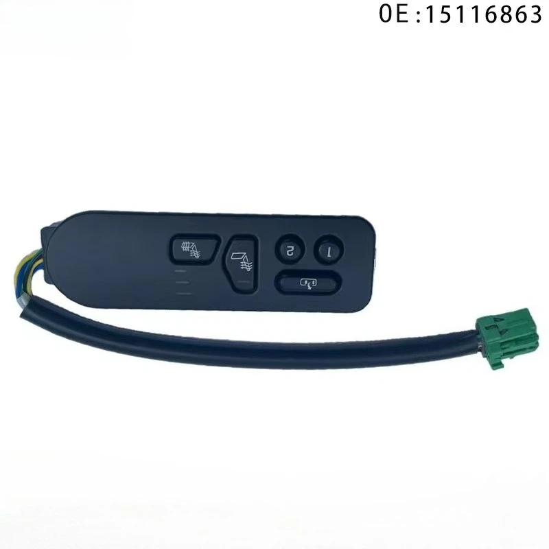 

Переключатель обогревателя сиденья 15116863 для Chevrolet 2003-2006 Hummer GMC, переключатель управления сиденьем