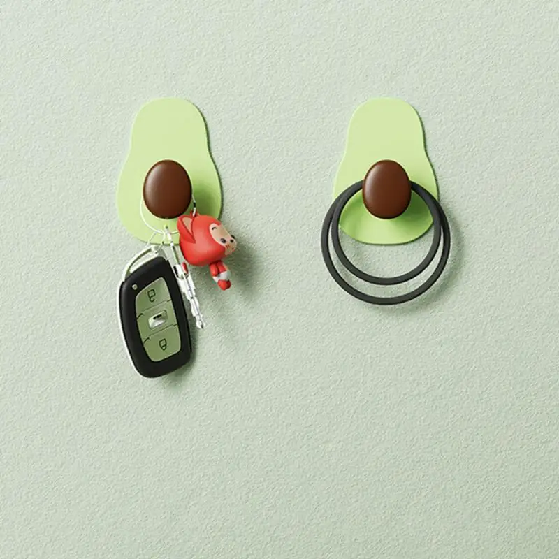 

Bathroom Avocado Hook Hook Up Avocado Green Bathroom Hook No Trace Cute Hook Universal Hook No Punching Hook 5.5cm*7.7cm Kitchen