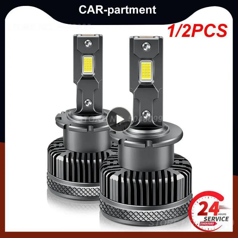 

1/2PCS High Power H7 Led Headlight Canbus 200W 50000Lm H1 H8 H9 H11 Bulbs Kit 360 Quartz hb3 Hb4 Hir2 Car Lamp 9005 9006 9012