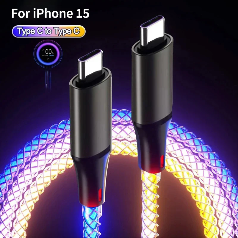 USB-кабель для быстрой зарядки и передачи данных 60 Вт 1 м