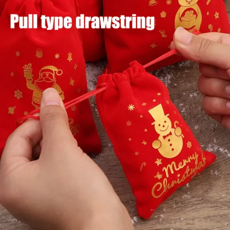 1/10 шт. бархатная сумка для хранения ювелирных изделий