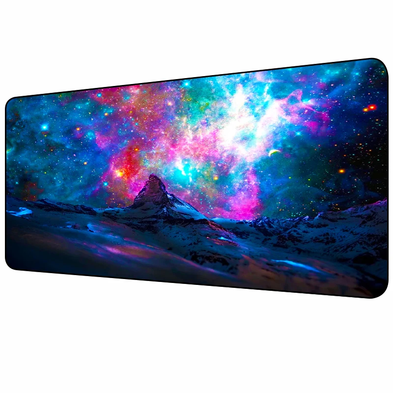 

Galaxy Mouse Pad Gaming Accessories Space Milky Way Carpet PC Gamer Completo Computer Varmilo Keyboard Desk Mat CS GO Mousepad