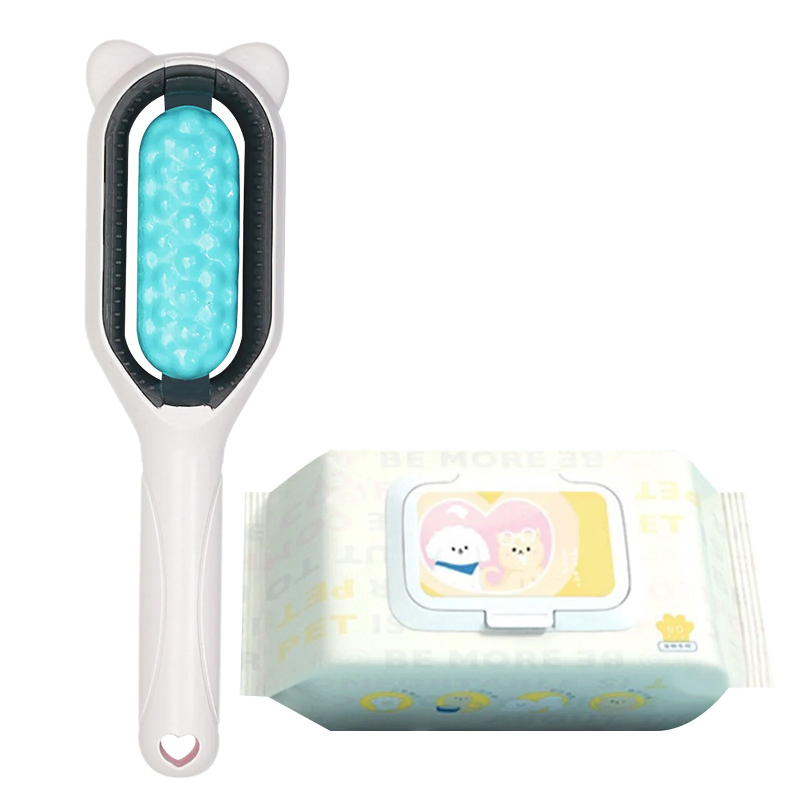 

Multifunctional Pet Hair Remover Long-Lasting Pet Hair Brushing Tool Reusable Magic Hair Comb For Gifts Open Knots Remove Hair