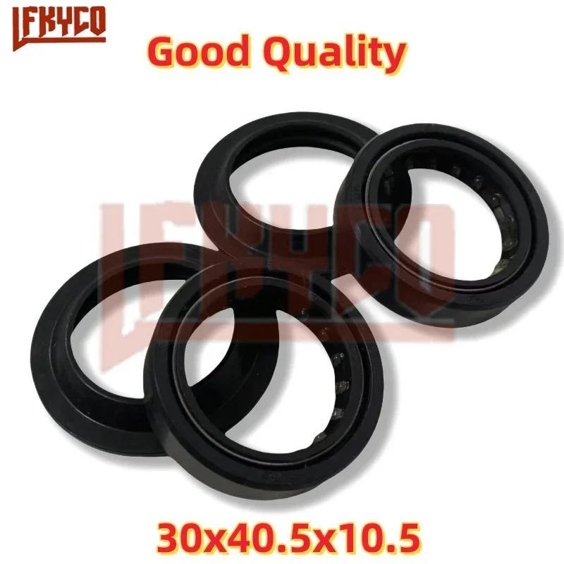Уплотнители для подвески мотоцикла, резиновая пружина, амортизатор, передняя вилка, масляные уплотнения 30x40,5x10,5 для Suzuki GN125 GS125 QJ125 EN125