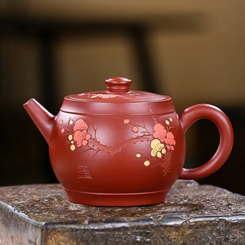 

Yixing, фиолетовый глиняный горшок, ранная руда, фиолетовая глина, ручная работа, чайник, подарок