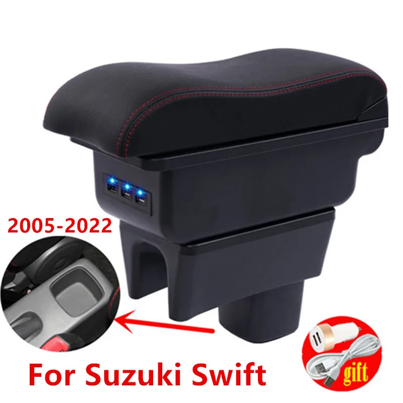 Подлокотник центральной консоли для Suzuki Swift 2005-2022 2006 2007 2008 2009 2010 2012 2013 2014 2015-20 |