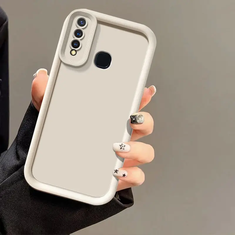 Чехол для телефона Vivo Y17 Y3 чехол Y15 Y12 Y12i Y11 2019 матовая задняя крышка защита от
