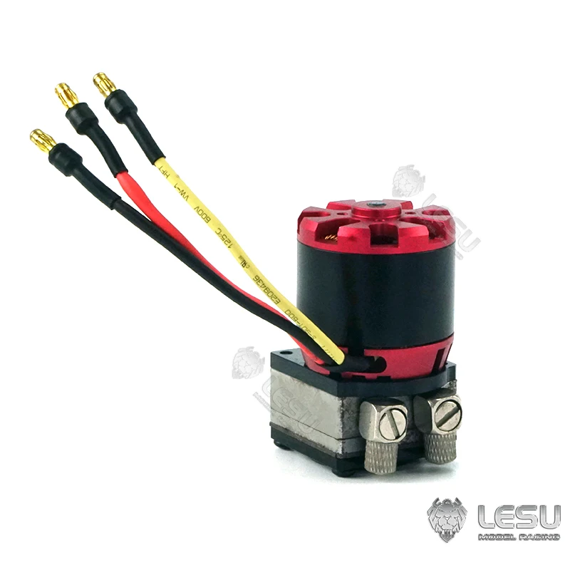 

LESU Metal Hydraulic Oil Pump for 1/14 Tamiyaya RC Dumper Truck Loader Excavator Accessories W/Brushless Motor TH20596-SMT7