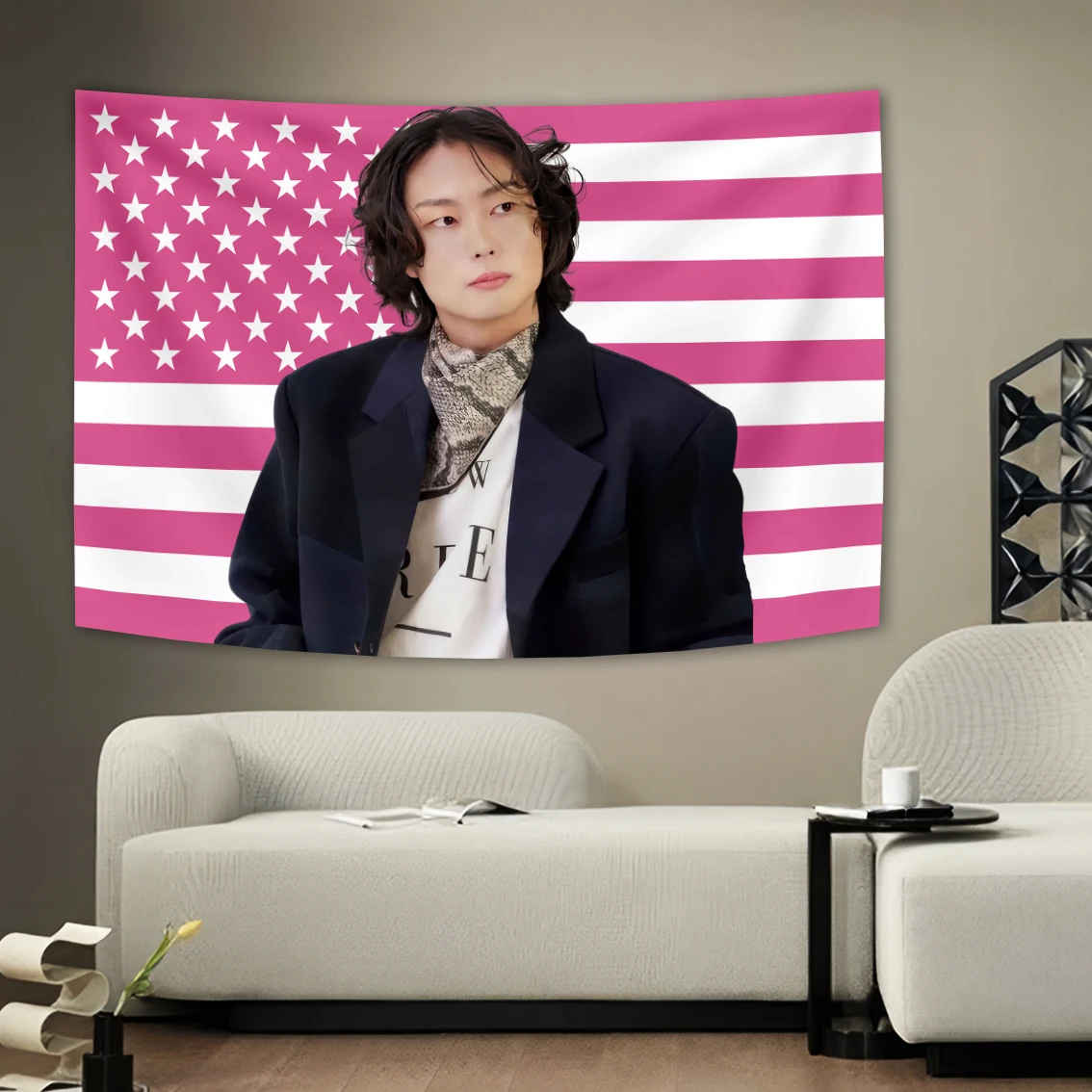 

Roh Jae Won американские флаги гобелен рекламные флаги украшение гостиной пользовательские флаги для спальни гобелен висит