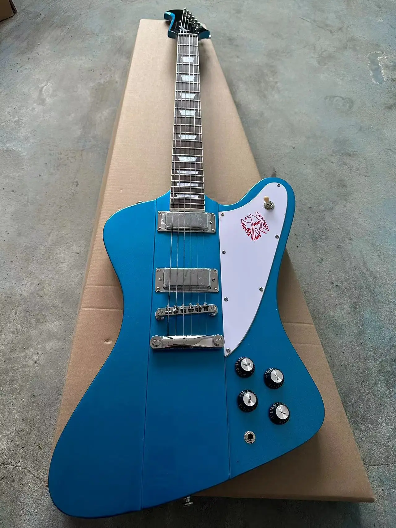 

Firebird electric guitar, rock metal guitar High grade log color Hot Sale