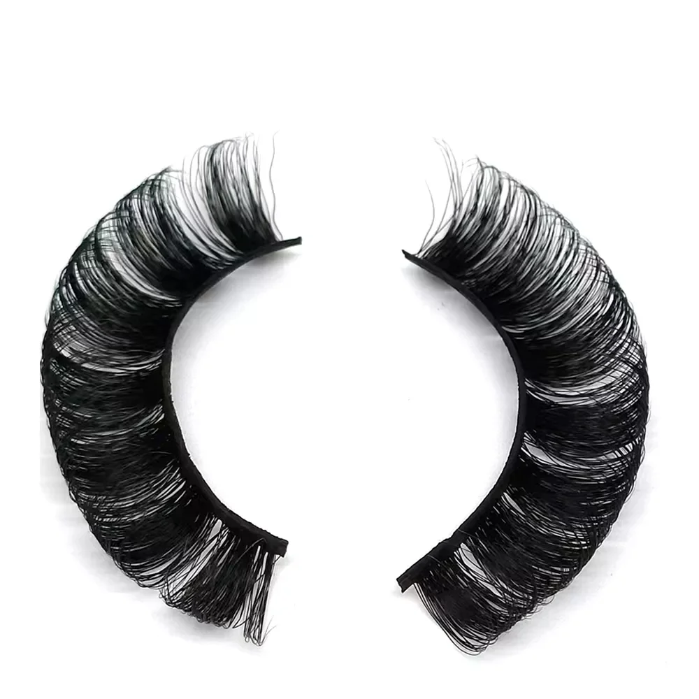 

NEW2023 1Pair 20-25mm Fluffy 3d Mink Lashes 100% Cruelty free Handmade Reusable Makeup Dramatic Long Natural Eyelashes Wholesale