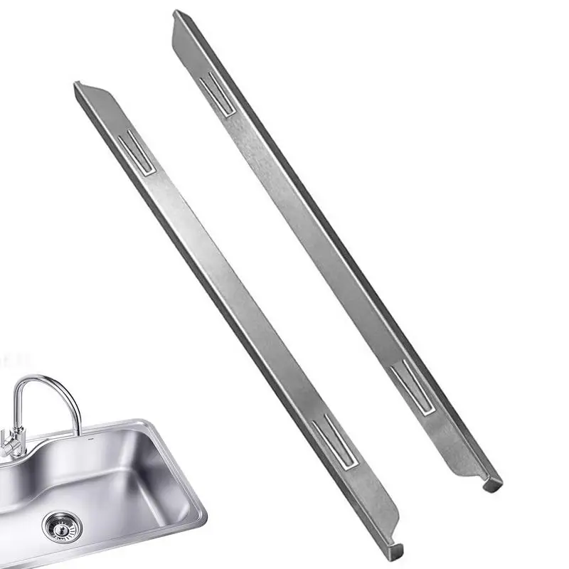 

Stove Gap Covers Stove Guard Stove Top Protector Stovetop Counter Gap Cover 2Pcs Stove Spill Guards Stainless Steel For Kitchen