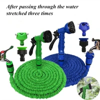 25 200ft garden hose pipe water hose expandable magic hose 7 modes water gun foam pot big promotion flexible garden hose