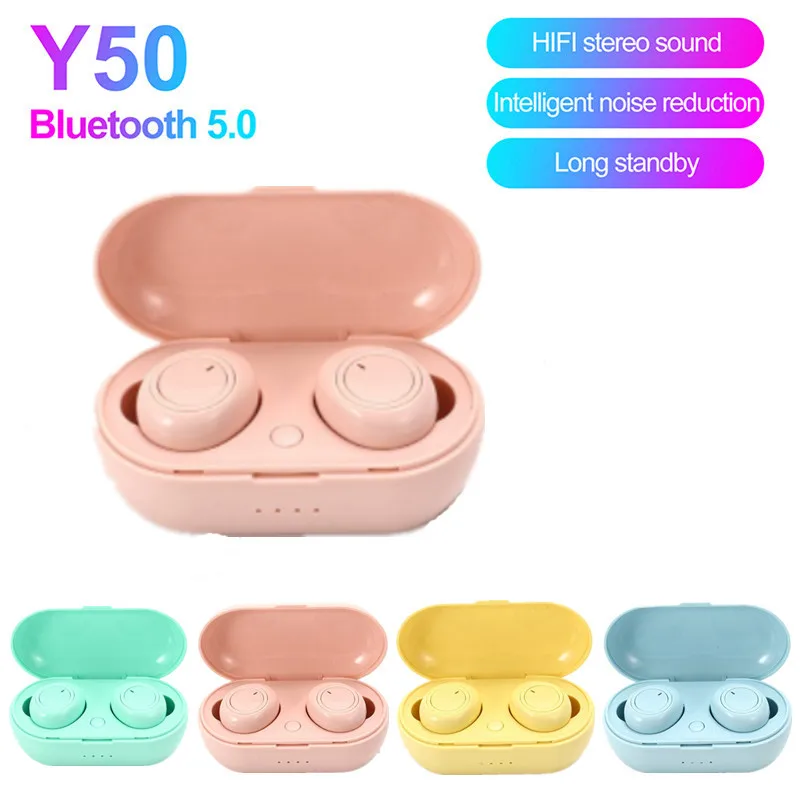 Новинка, TWS Bluetooth наушники 5.0, беспроводная гарнитура IPX6, водонепроницаемые наушники с глубокими басами, настоящие Беспроводные стереонаушники, спортивные наушники