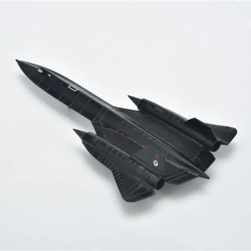 Модель шпионского самолета Detailed16CM SR71A Blackbird реплика в масштабе 1/200 развивающая