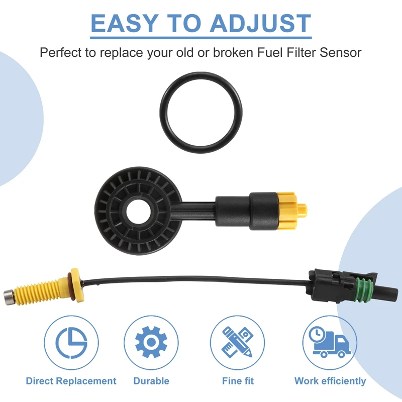 Автомобильный датчик топливного фильтра WKW500080 для Discovery 3 4 Range Rover Sport 2006-2013
