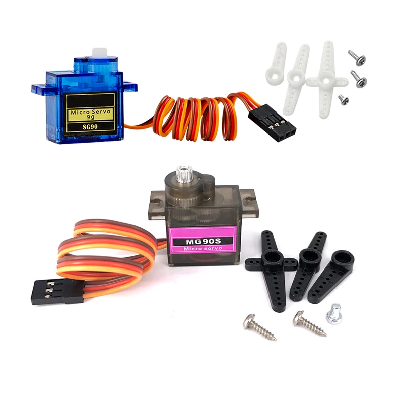 1 шт. Rc Mini Micro 9g 6 кг сервопривод SG90 MG90S для arduino RC 250 450 6CH вертолета самолета