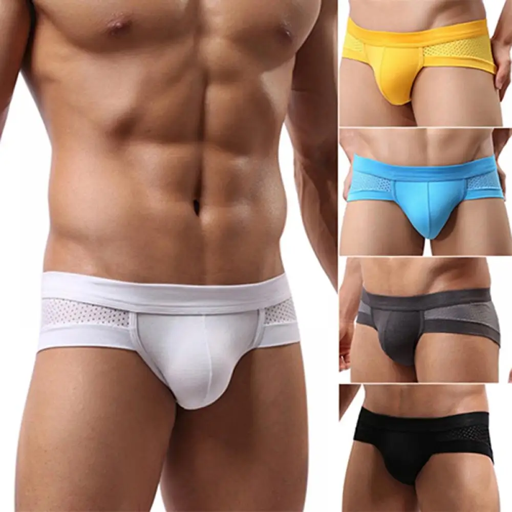 

Men's Sexy Men Briefs Underwear Mens Brief Modal Ropa Interior Hombre Slip Gay Calzoncillos Sous Vetement Size L-3XL Underpants