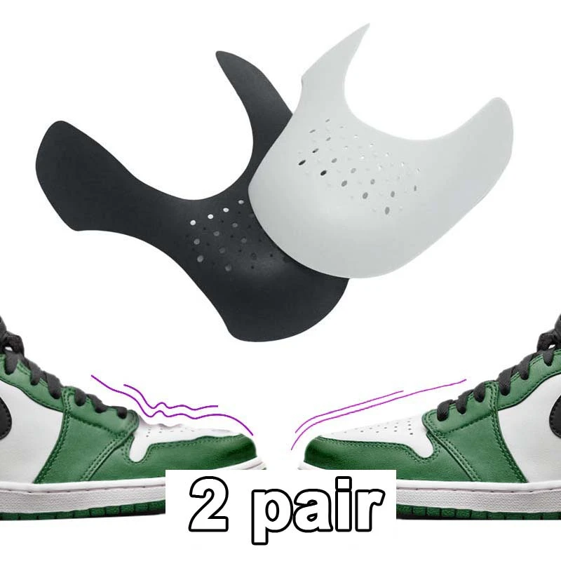 2 Pairs Anti Creased Anti-wrinkle Protector for Sneakers Accesories Shoe Shaper Dropshipping Sports Shoes Stretchers Men Crease