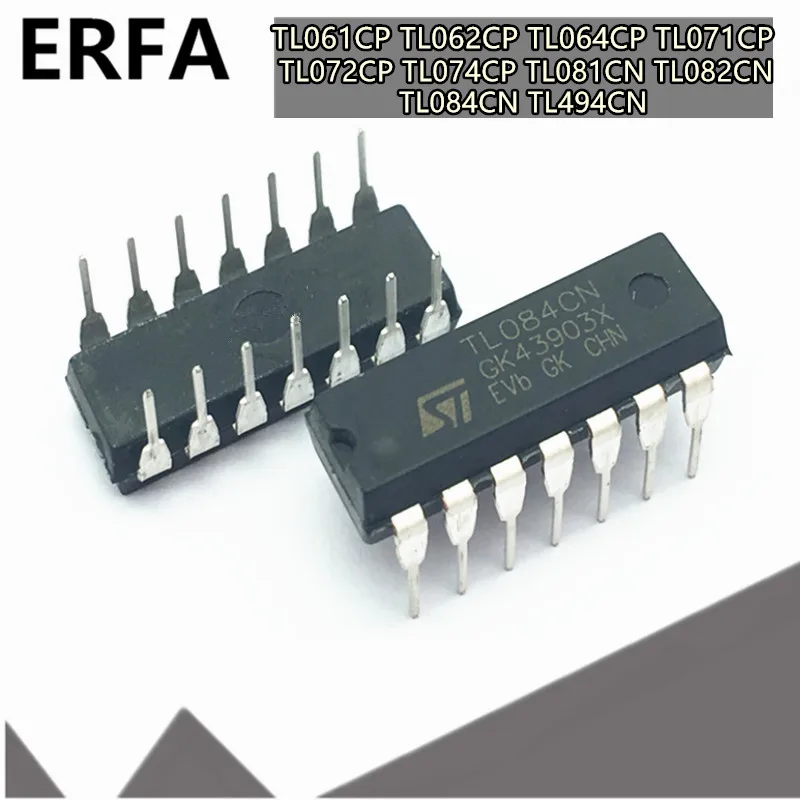 

10PCS TL074CN TL074 TL064CN TL084CN TL064 TL084 DIP-14 TL062CP TL062 TL071CP TL061CP TL072 TL072CP TL081CP TL082CP TL494 TL494CN