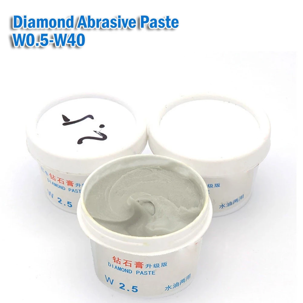Diamond Polishing Grinding Paste Metal Polishing Cream Water Oil Dual-used 60g For Jade Metal Glass Abrasive Tools