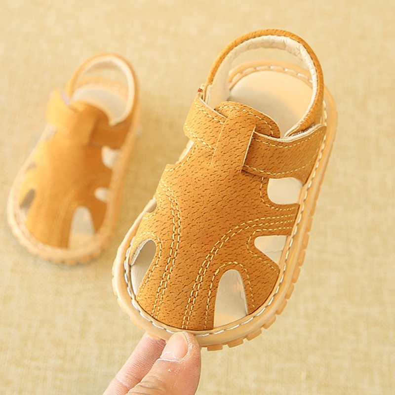 2022 Baby Sandals Toddler Boys First Walkers Newborn Baby Shoes Shoes For Baby Boy Cute Sandals Toddlers Size 10 Toddler Girl