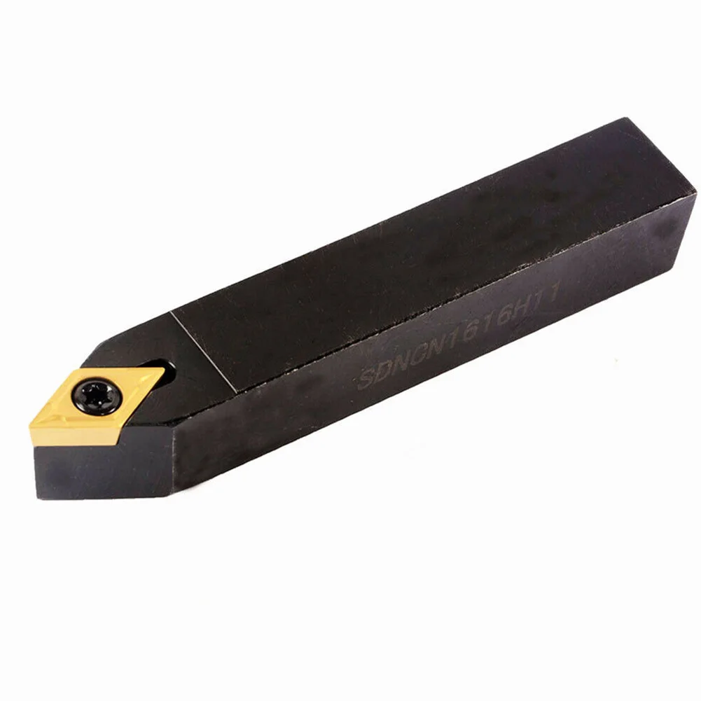 

SDNCN1616H11 Lathe Turning Tool Holder 16*100mm 10pcs DCMT11T304 Carbide Insert Blades Wrench For Metalworking Trimming Tools