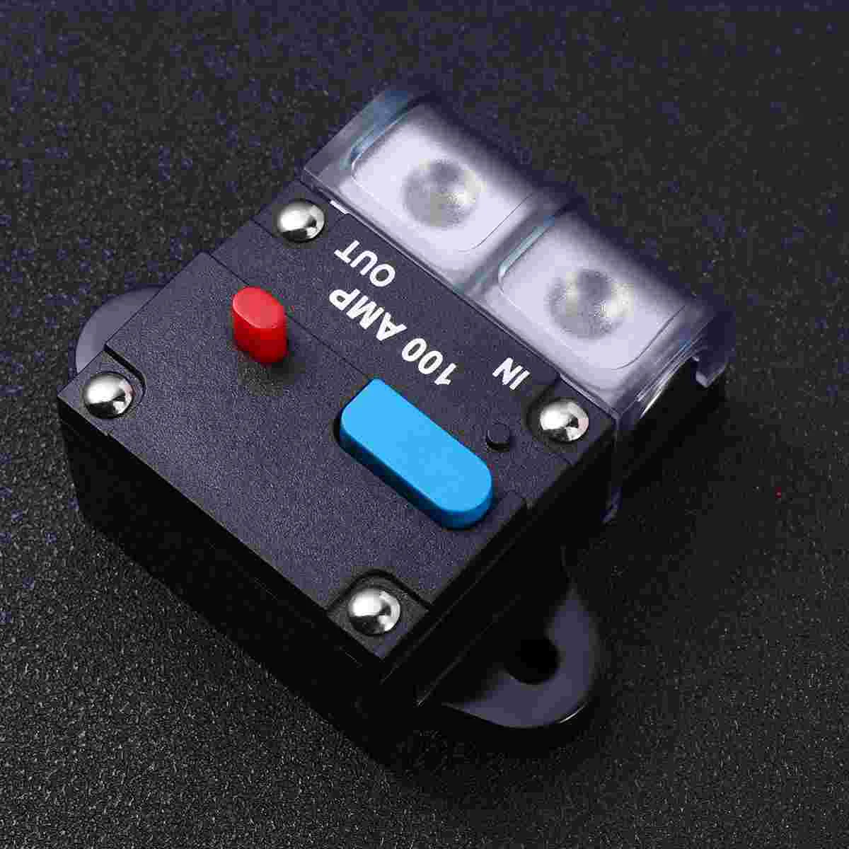 

Amp Circuit Breaker 100A Car Car Kit Self- recovery Fuse Manual Reset Button Circuit Breaker Fuse Car