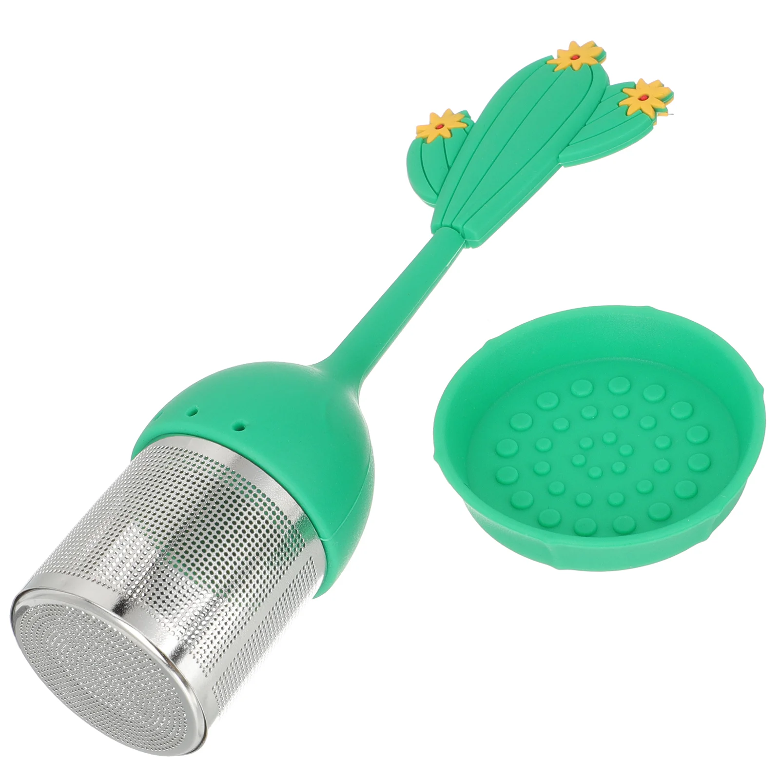 

Stainer Steel Strainer Reusable Tea Coffee Accesories Loose Leaf Steeper Mesh Silicone Bag