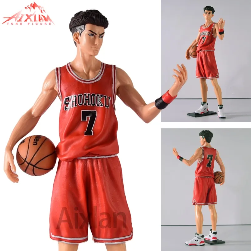 

25CM SLAM DUNK Anime Figure Sakuragi Hanamichi Haruko Akagi Miyagi Ryota PVC Action Figure Collectible Model Toys Kid Gifts