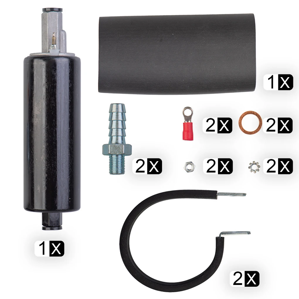 Встроенный топливный насос 255LPH высокое давление потока с установочным