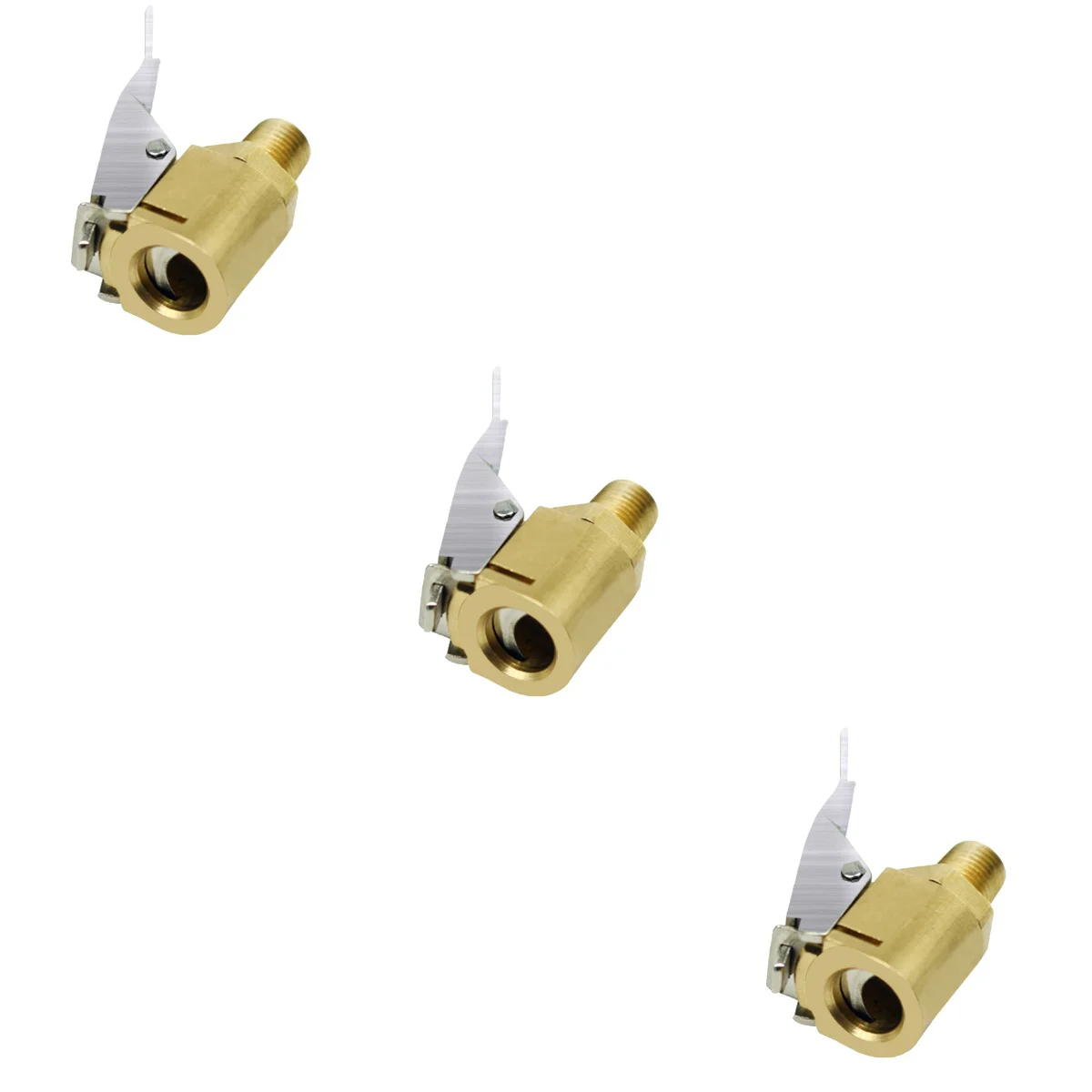 

3 Pack Air Pump for Car Tyres Tire Gas Tube Tool Adapter Connector Conversion Head