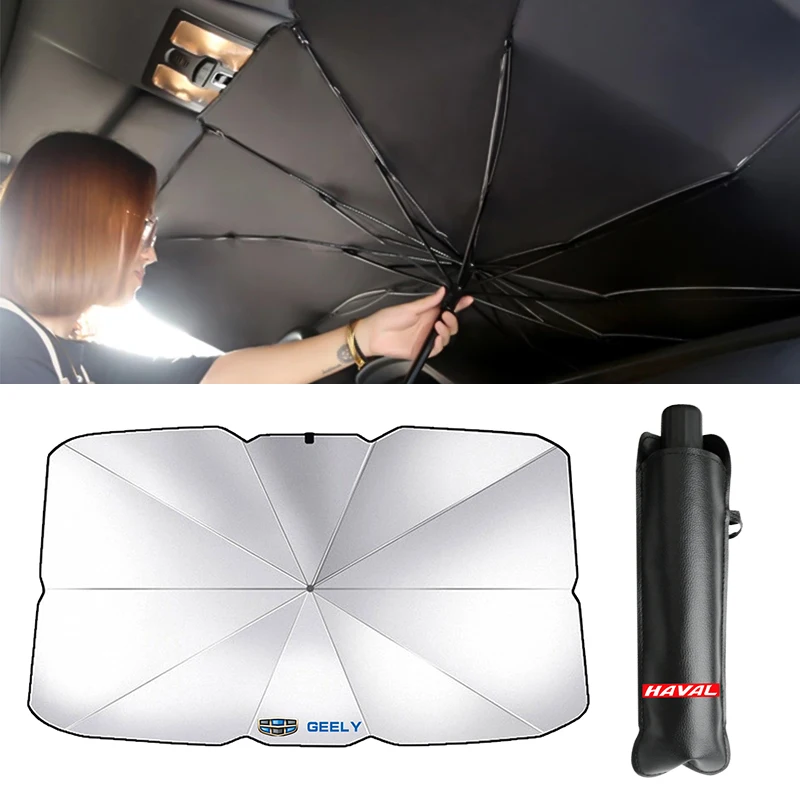 

Car Windshield Sunshade Umbrella Type Sun Shade for BYD F3 F0 S6 S7 E5 E6 M6 G3 G5 Car Decoration Song Qing Yuan Accessories