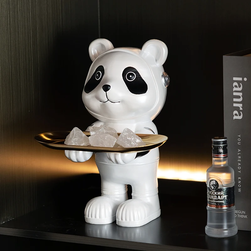 Роскошный декор для комнаты фигурка панды из мультфильма Декор дома в