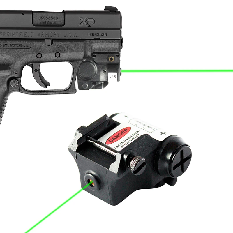 

Tactical Red Dot Laser Sight for Handguns with Battery Green Pistol Laser Adjustable for 9mm Taurus g2c g3c ts9 th9