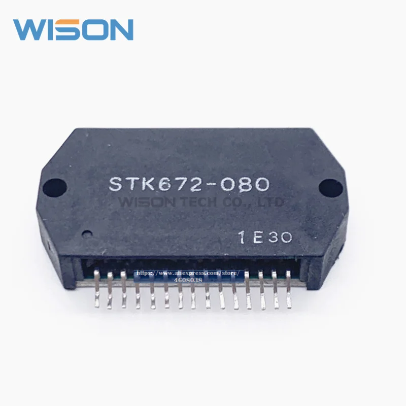 Modules nouveaux et originaux, 5 pièces/lot, STK672-080 STK672-080-E, livraison gratuite