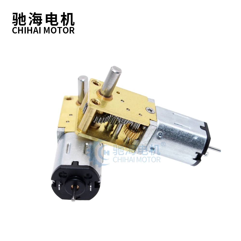 Двигатель ChiHai CHF-GW12T-N20VA DC 3V 6V 12V Micro Gear Motor низкоскоростной Электрический