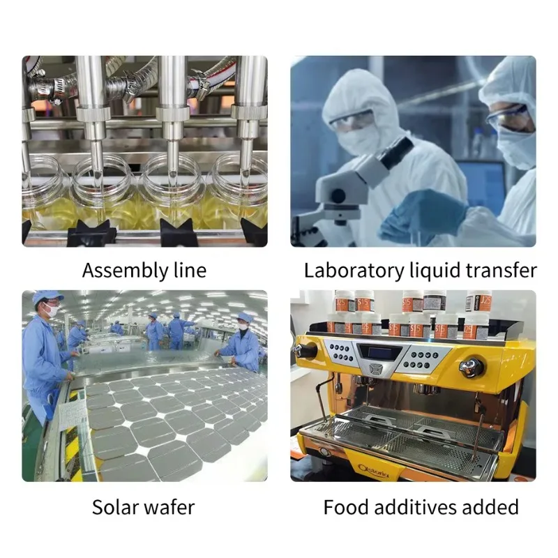 Регулируемый поток 250-600 мл/мин BPT тюбик перистальтический дозатор лака для ногтей