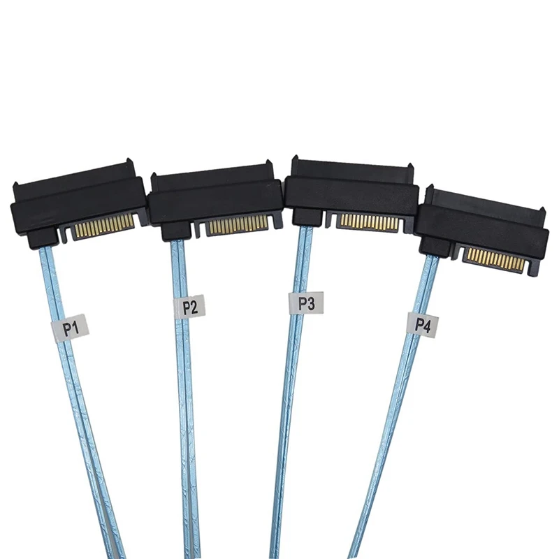 НОВЫЙ мини-SAS 36-контактный SFF-8087 к SFF-8482 SAS 29 + 15-контактный кабель передачи SATA 12 ГБПА