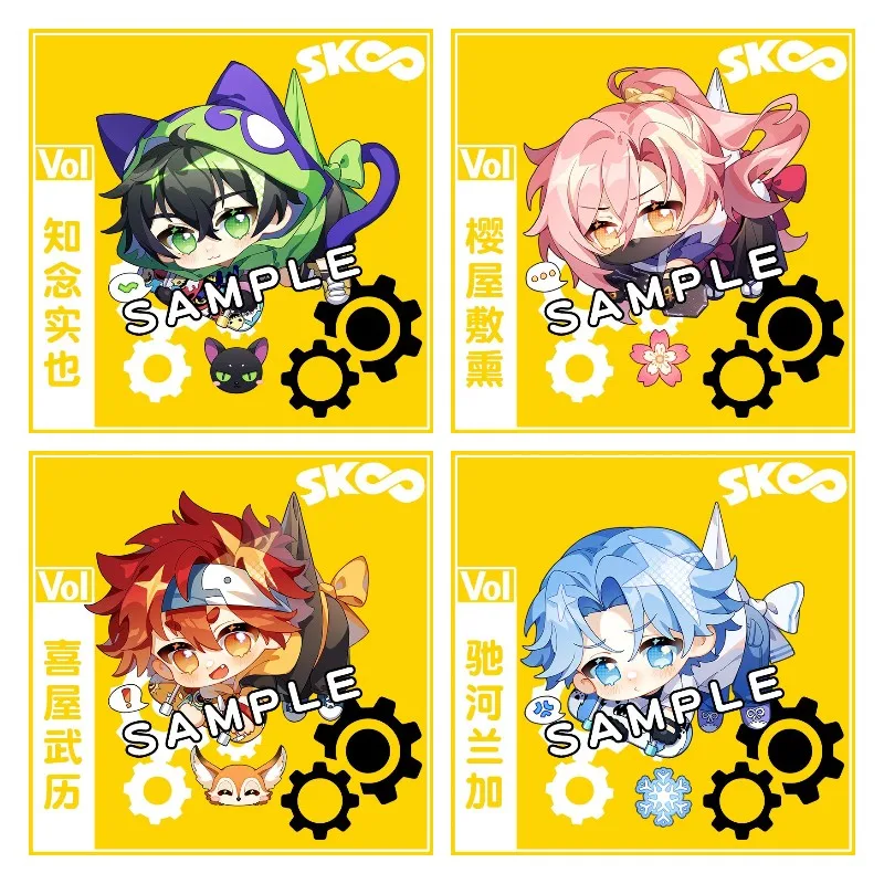 SK∞ аниме-фигурки REKI SNOW MIYA акриловые брелки для косплея персонаж вишни милая