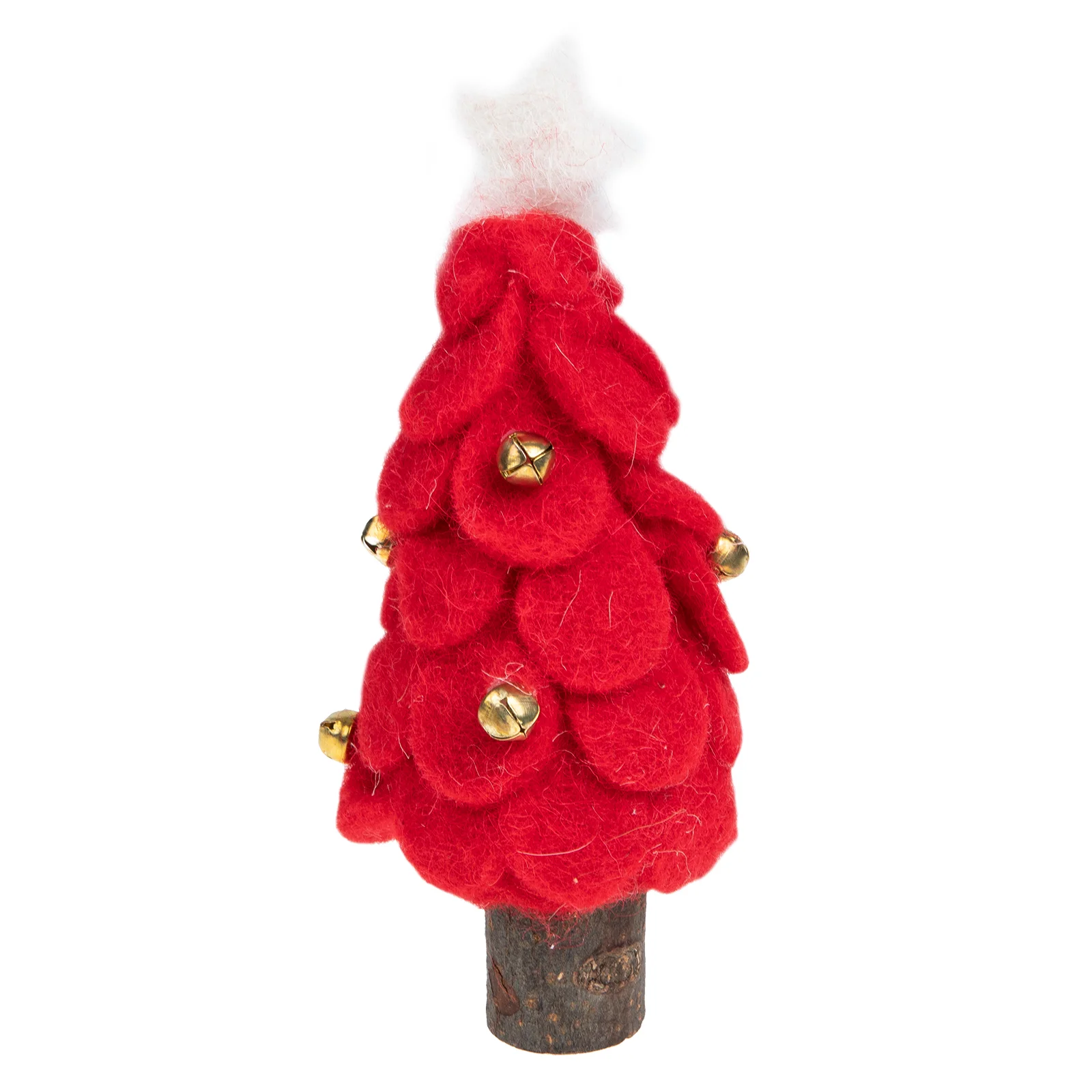 

Tree Christmasdesktop Decor Felt Decoration Model Festival Ornament Decorative Table Tabletop Party Simulation Adornment Redbell