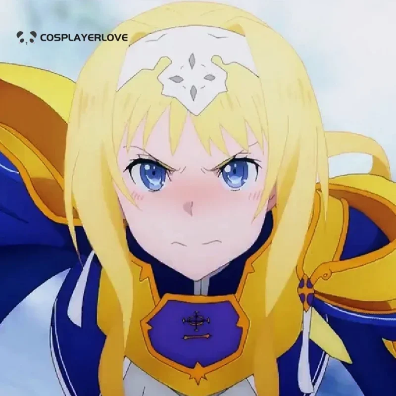 Меч искусство онлайн (САН) Элис зуберг волосы Косплей Аксессуары