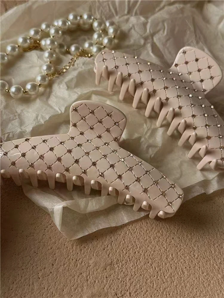 Женский зажим для волос с уксусной кислотой элегантный кристаллами аксессуар на