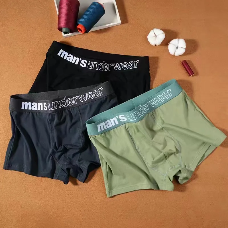 Boxer Men's Underwear Boxers  Men's Cotton Fashion Underpants  man Sport Large  flat Shorts Plus Size Underwear Boxers L-7xl