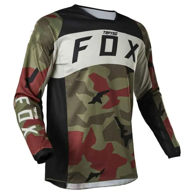 

2022 mtb long sleeve cycling jersey Team Motocross Jersey Breathable Quick Dry downhill enduro off road shirt